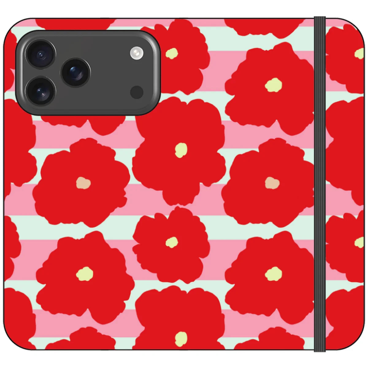 Bold Floral — iPhone 18 Pro Max Wallet Case — Finnaij