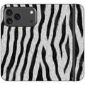 Zebra Groove — iPhone 18 Pro Max Wallet Case — Finnaij