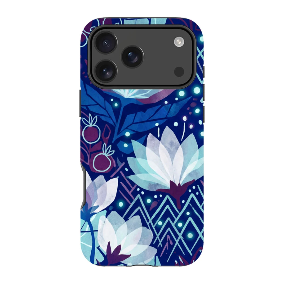 Frozen Lake Petals by Aino Kallio — iPhone 18 Pro Max Tough Case — Finnaij