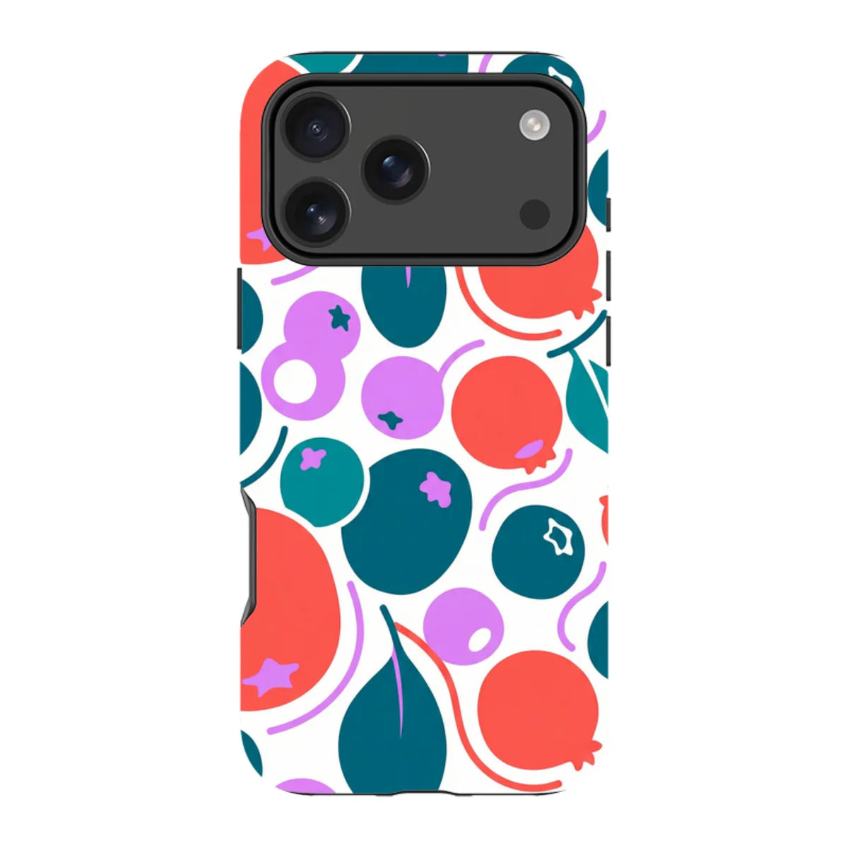 Berry Icon Remix by Salla Niemi — iPhone 18 Pro Max Tough Case — Finnaij