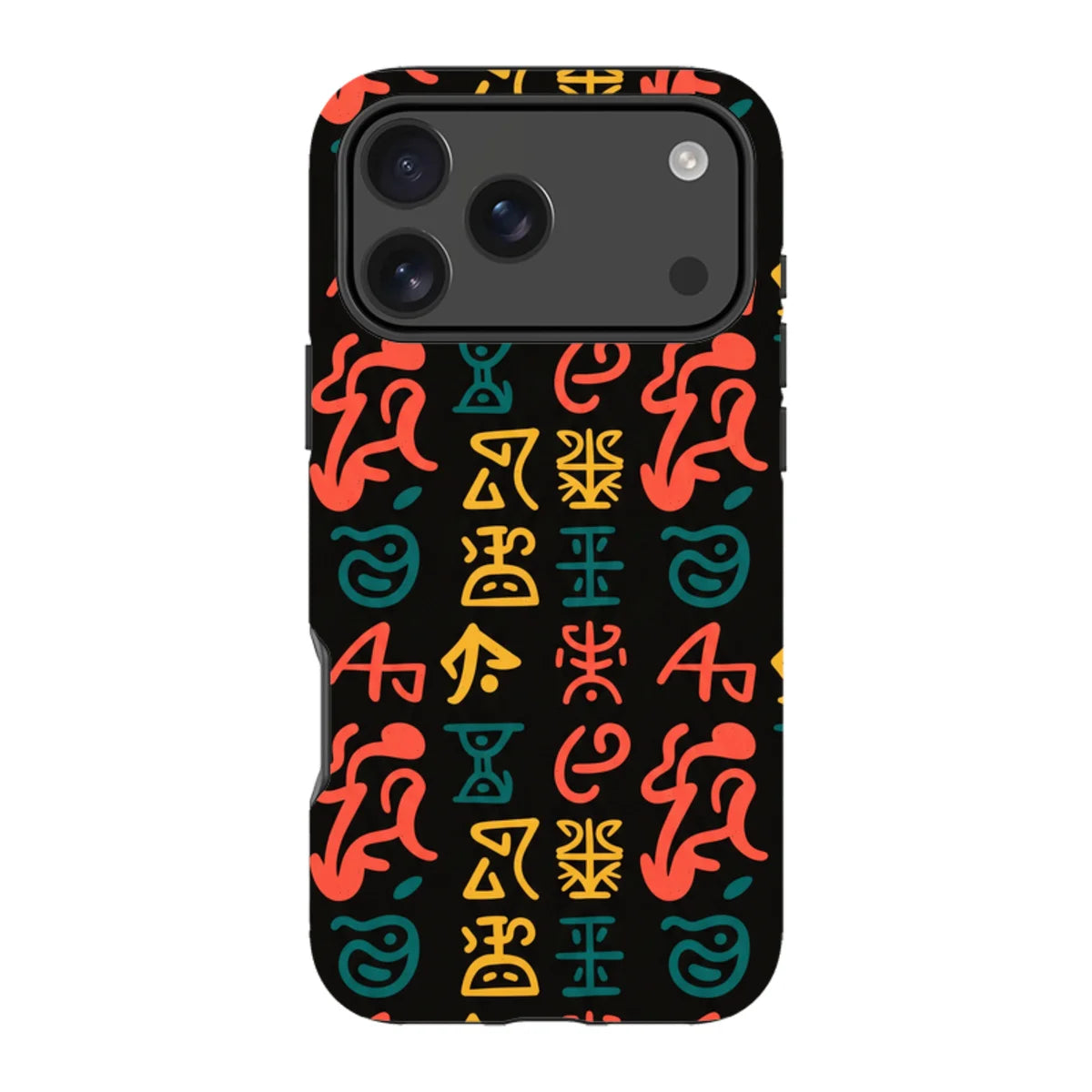 Nsibidi Pulse by Ada Okoye — iPhone 18 Pro Max Tough Case — Finnaij