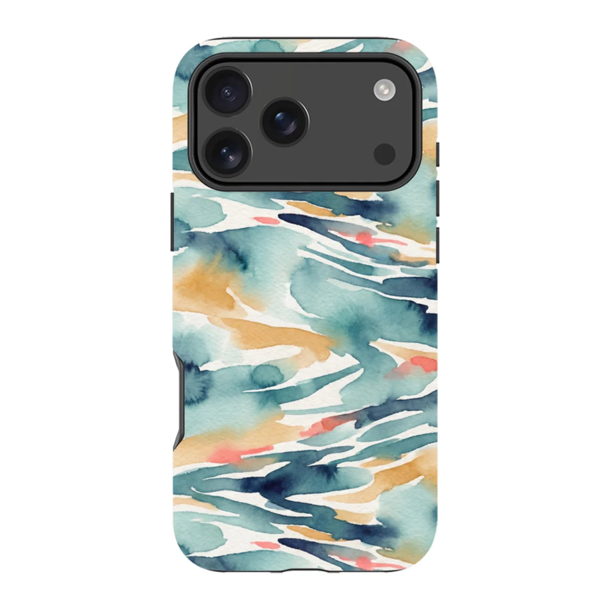 River Reflection Pattern Crop by Tobi Akinyemi — iPhone 18 Pro Max Tough Case — Finnaij