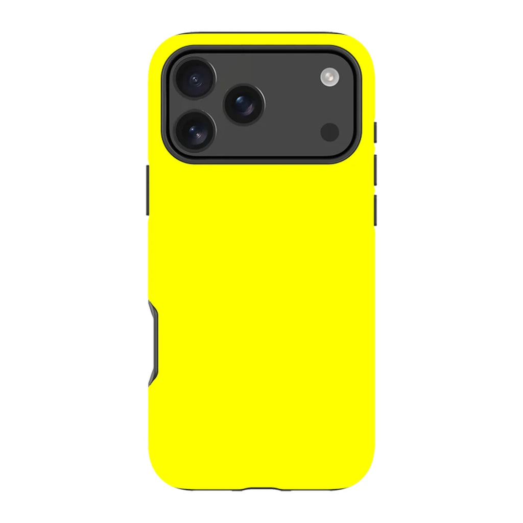 Rainbow Series Yellow — iPhone 18 Pro Max Tough Case — Finnaij
