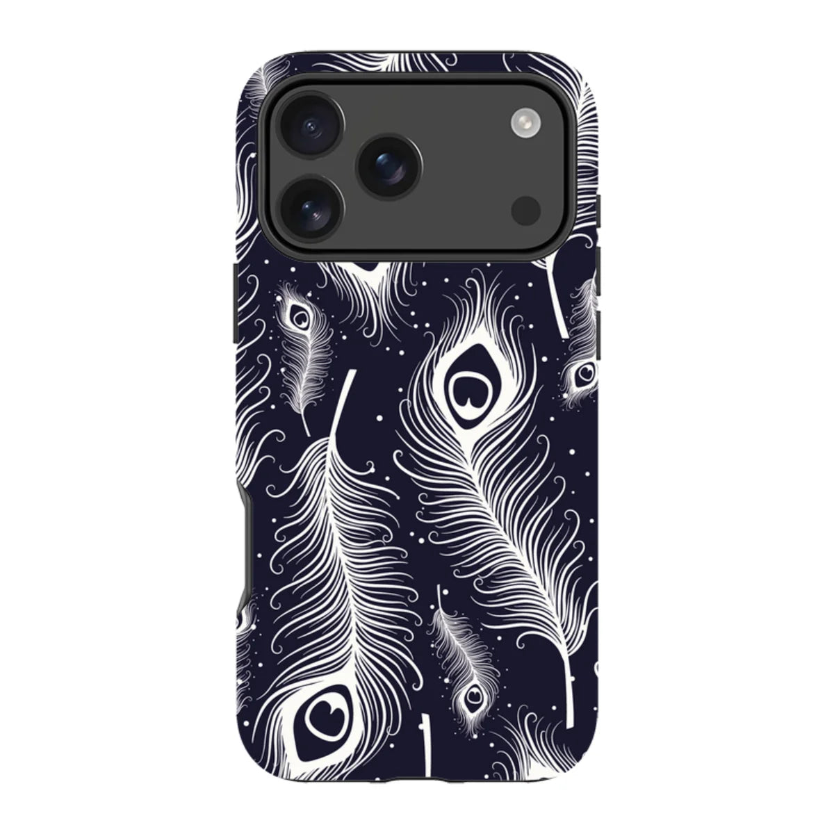 Feathers in Bloom — iPhone 18 Pro Max Tough Case — Finnaij