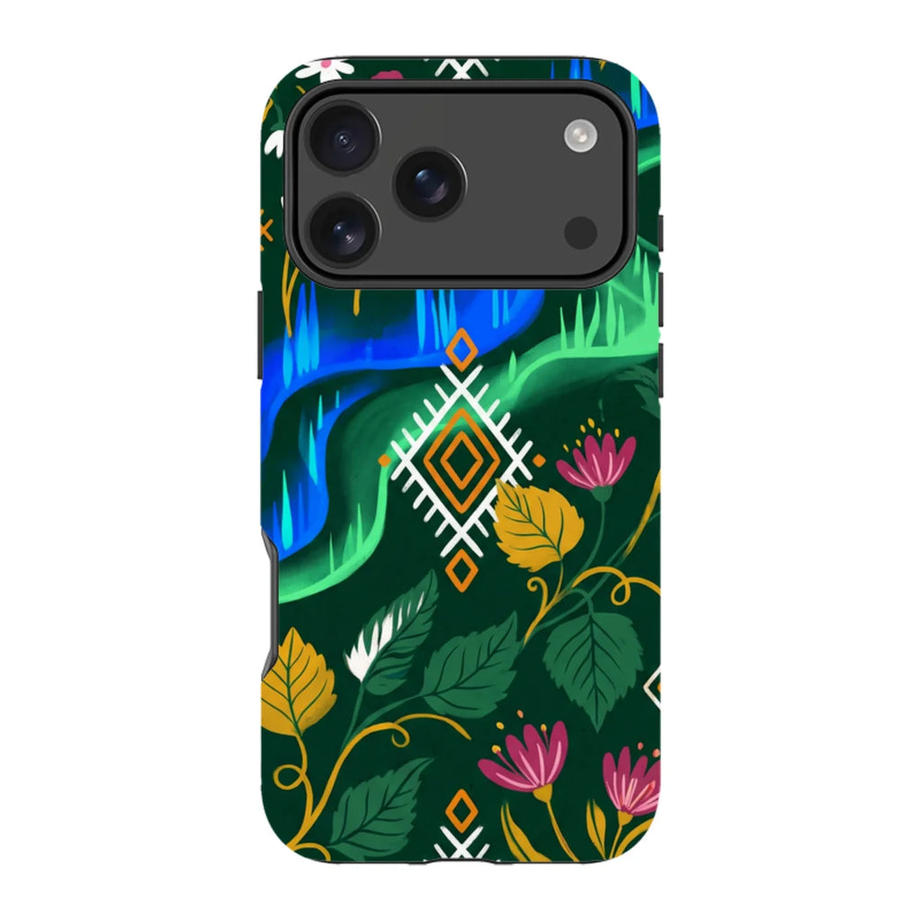 Aurora Birch Bloom by Aino Kallio — iPhone 18 Pro Max Tough Case — Finnaij