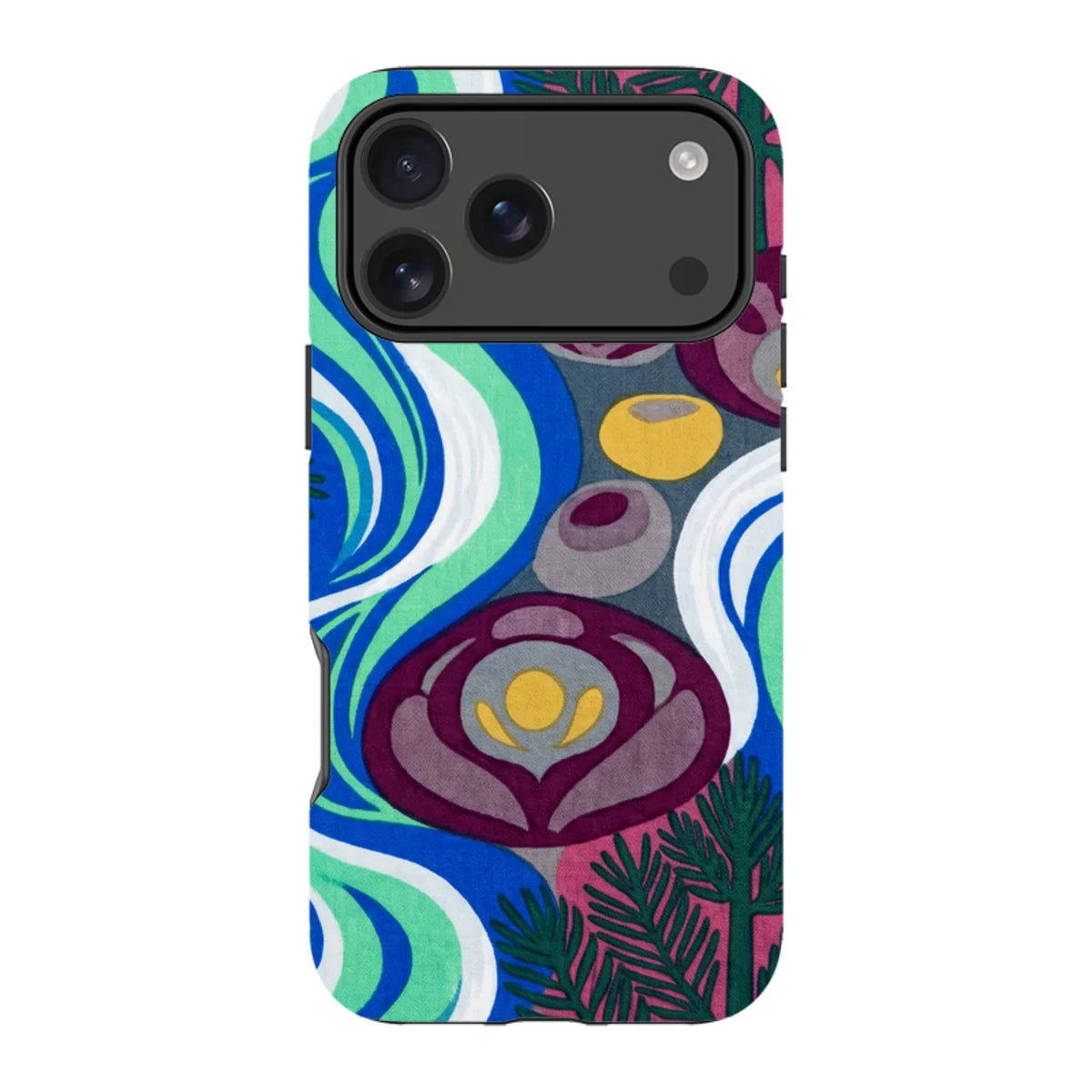 Sauna Bloom Motif by Aino Kallio — iPhone 18 Pro Max Tough Case — Finnaij