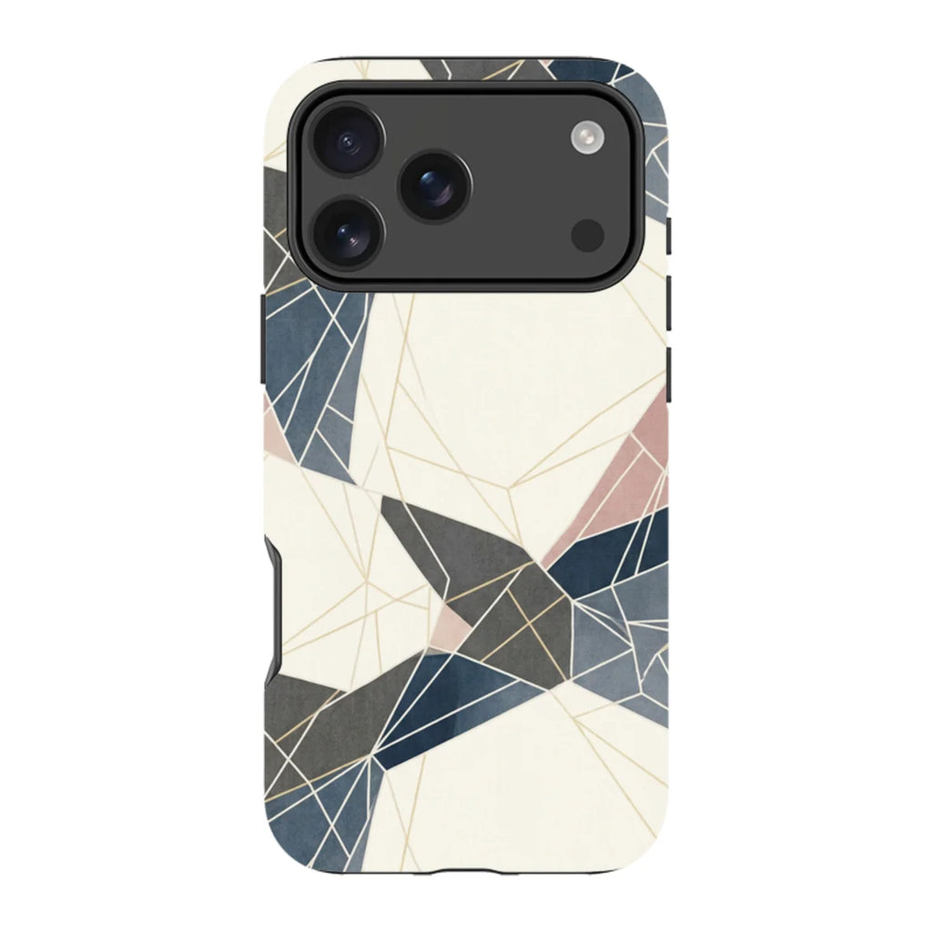 Frozen Lake Geometry by Elsi Vaarala — iPhone 18 Pro Max Tough Case — Finnaij