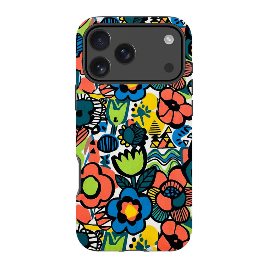 Floral Street Nordic by Salla Niemi — iPhone 18 Pro Max Tough Case — Finnaij