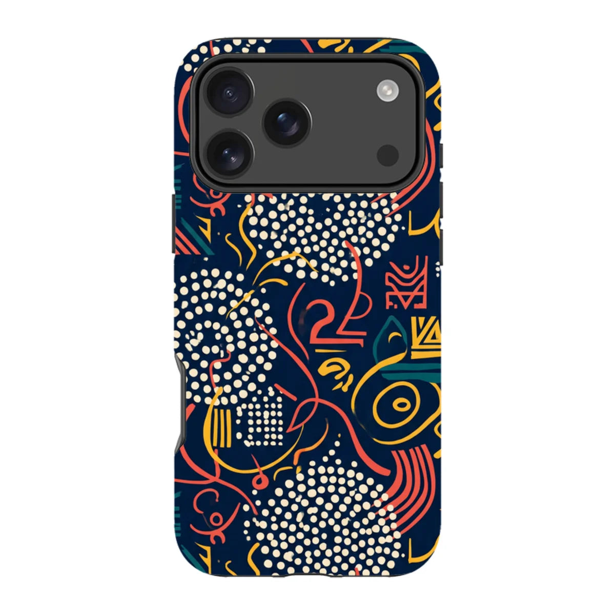 Adire Nightfall by Ada Okoye — iPhone 18 Pro Max Tough Case — Finnaij