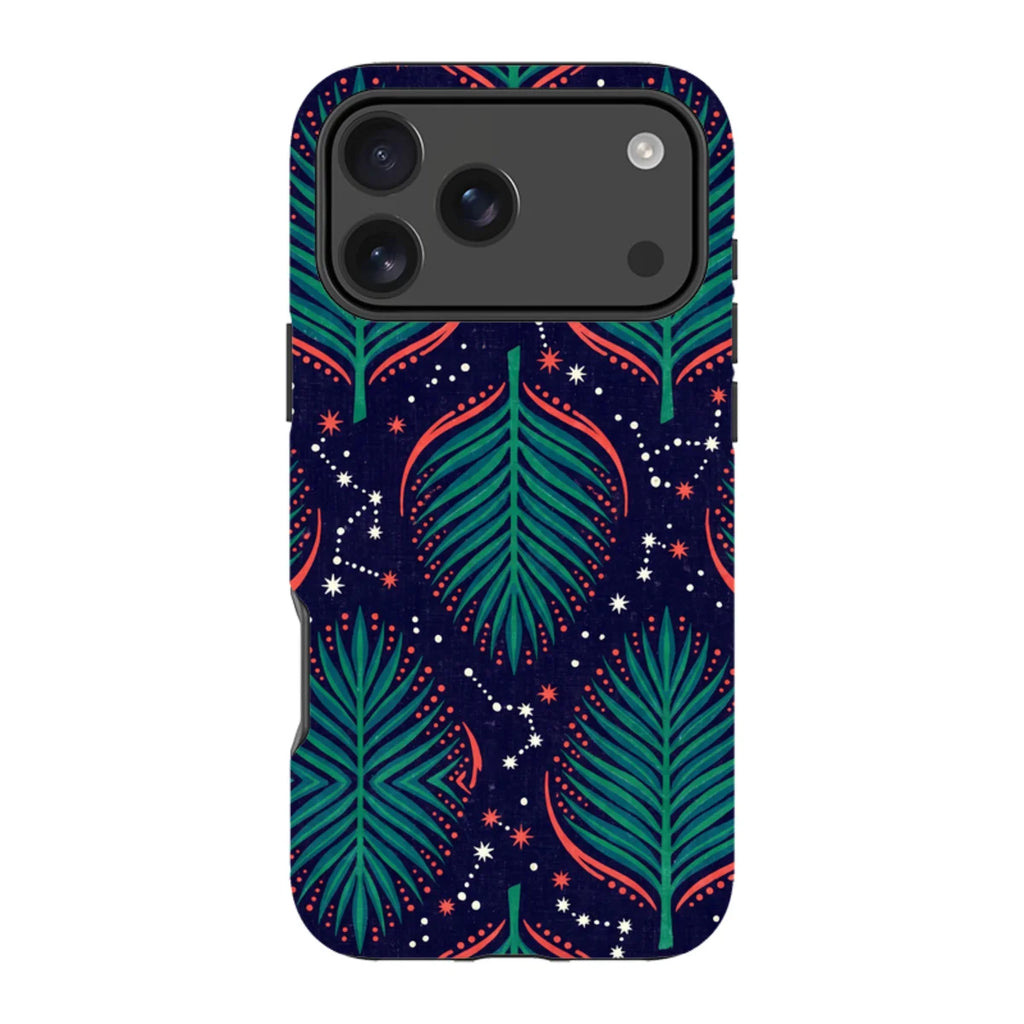 Palm Frond Constellations by Ada Okoye — iPhone 18 Pro Max Tough Case — Finnaij