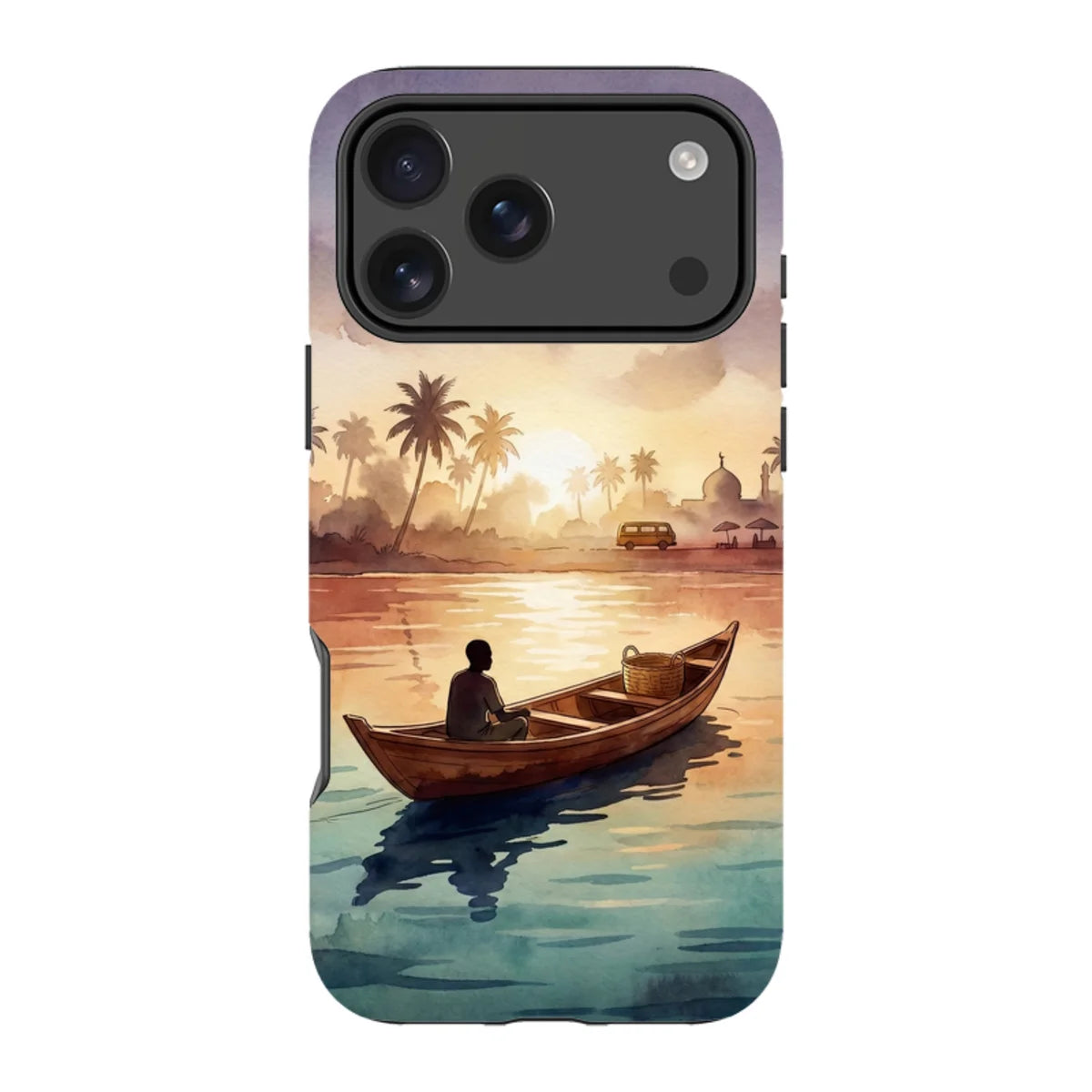Lagoon Morning by Tobi Akinyemi — iPhone 18 Pro Max Tough Case — Finnaij