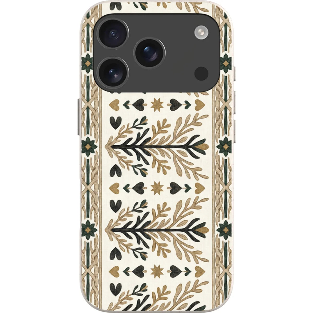 Heritage Border by Elsi Vaarala — iPhone 18 Pro Bio-degradable Case — Finnaij