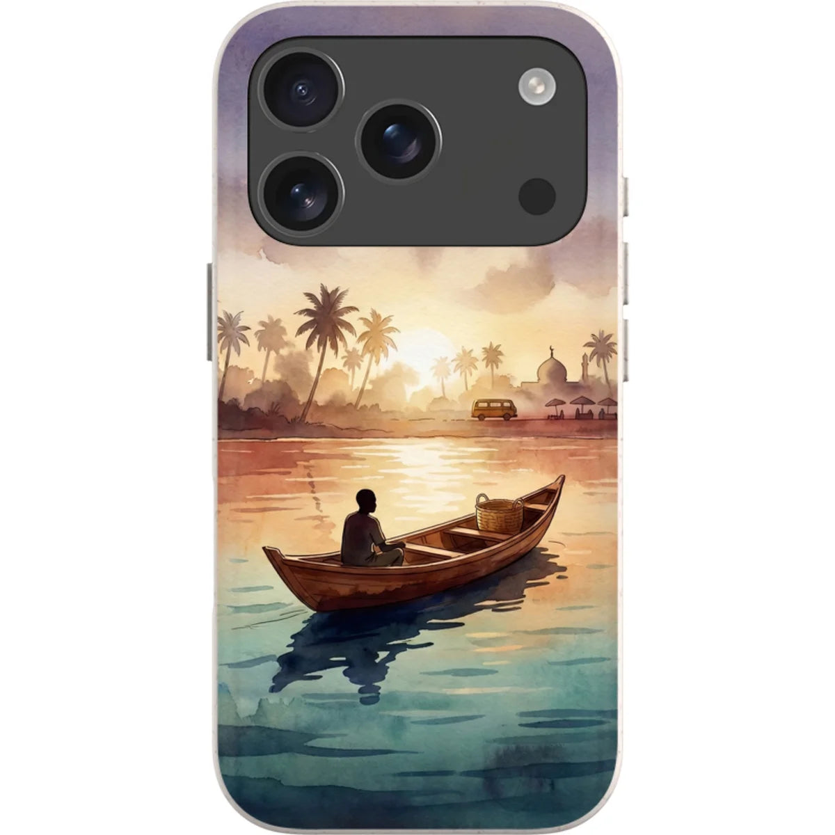 Lagoon Morning by Tobi Akinyemi — iPhone 18 Pro Bio-degradable Case — Finnaij