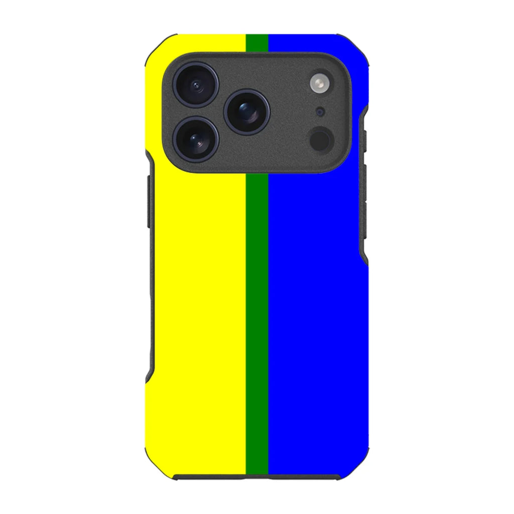 Rainbow Series - Yellow Blue — iPhone 18 Pro Impact Armour MagSafe Case — Finnaij