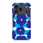 Bold Floral Blue — iPhone 18 Pro Impact Armour MagSafe Case — Finnaij