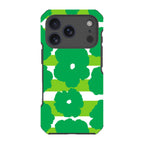 Bold Floral Green — iPhone 18 Pro Impact Armour MagSafe Case — Finnaij
