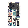 Market Day Icons by Ada Okoye — iPhone 18 Pro Impact Armour MagSafe Case — Finnaij