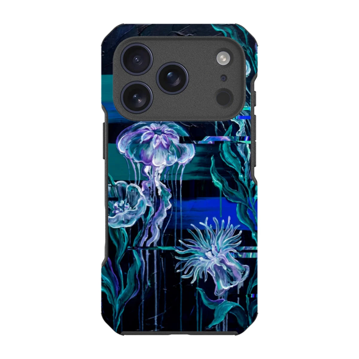 Deep-Sea Underwater Botanical Fantasy by Frida Lövström — iPhone 18 Pro Impact Armour MagSafe Case — Finnaij