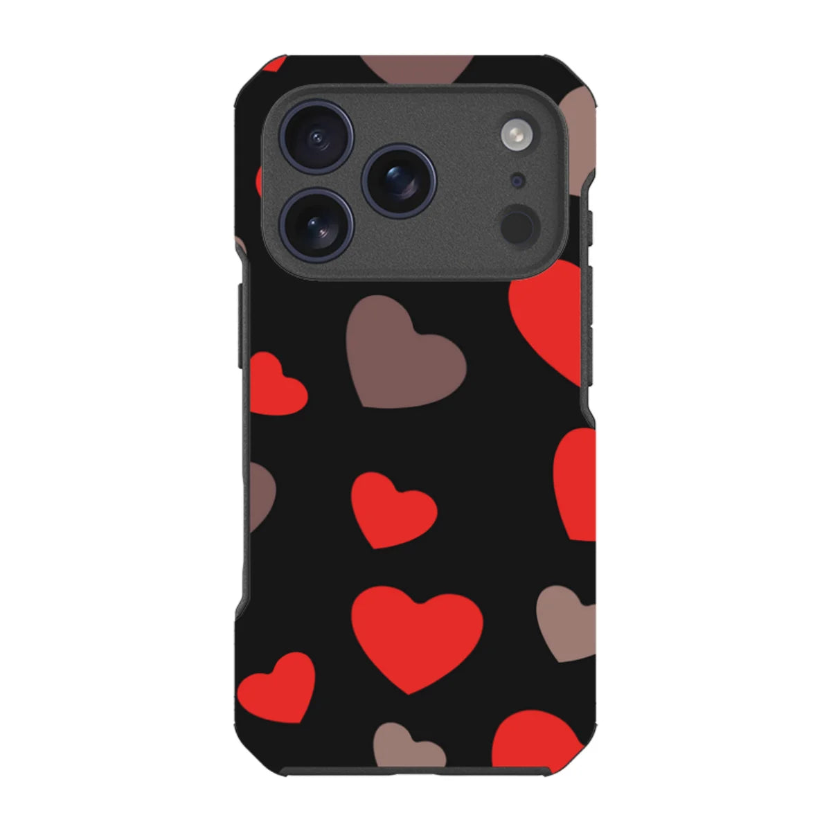 Red Hearts — iPhone 18 Pro Impact Armour MagSafe Case — Finnaij