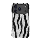 Zebra Groove — iPhone 18 Pro Impact Armour MagSafe Case — Finnaij