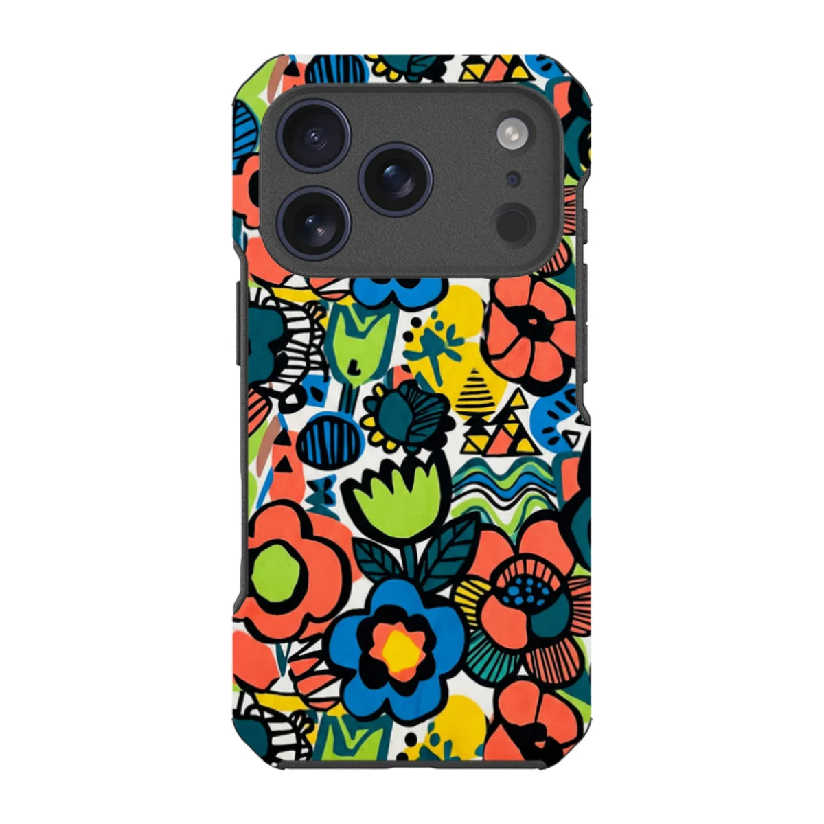 Floral Street Nordic by Salla Niemi — iPhone 18 Pro Impact Armour MagSafe Case — Finnaij