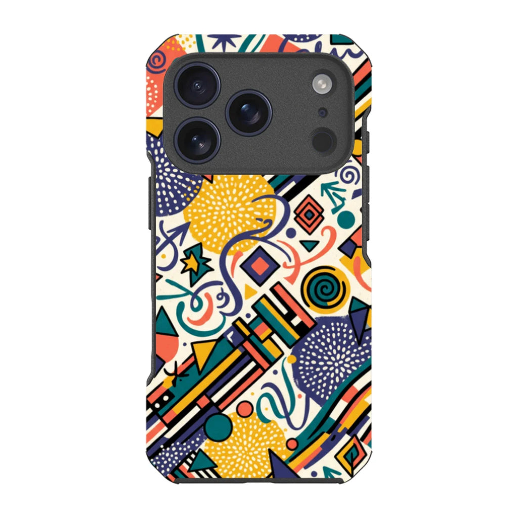 Festival Confetti (Daylight) by Ada Okoye — iPhone 18 Pro Impact Armour MagSafe Case — Finnaij