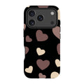 White & Black Hearts- iPhone Magsafe Tough Case — iPhone 18 Pro — Finnaij