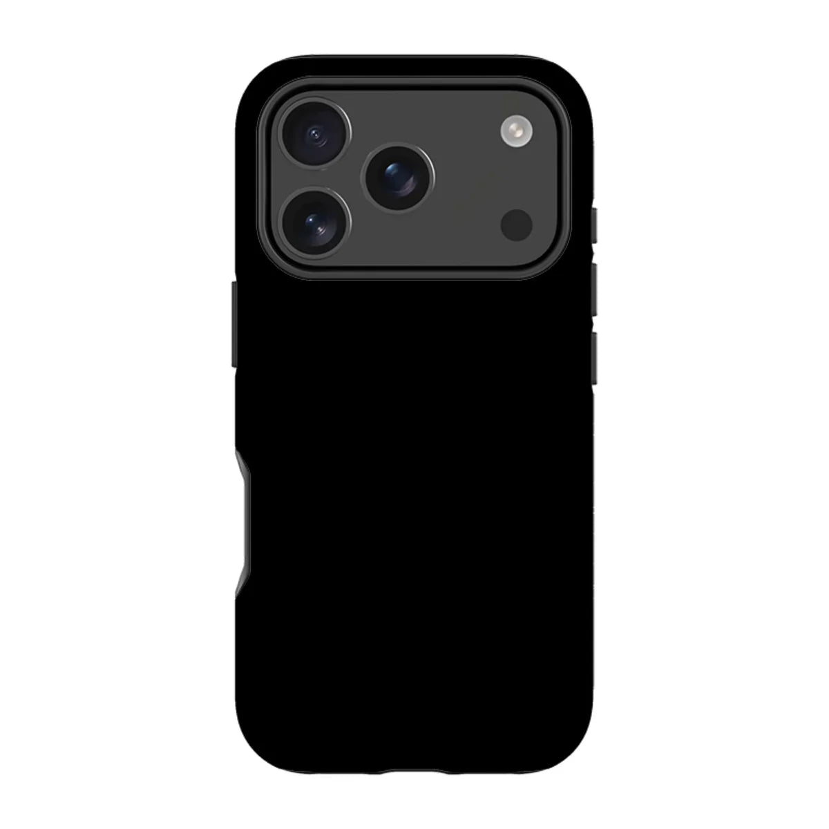 Simple Range Black — iPhone 18 Pro Magsafe Tough Case — Finnaij