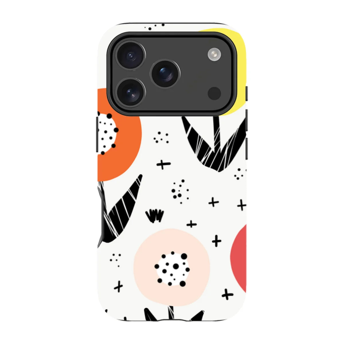 Botanical Doodle — iPhone 18 Pro Magsafe Tough Case — Finnaij