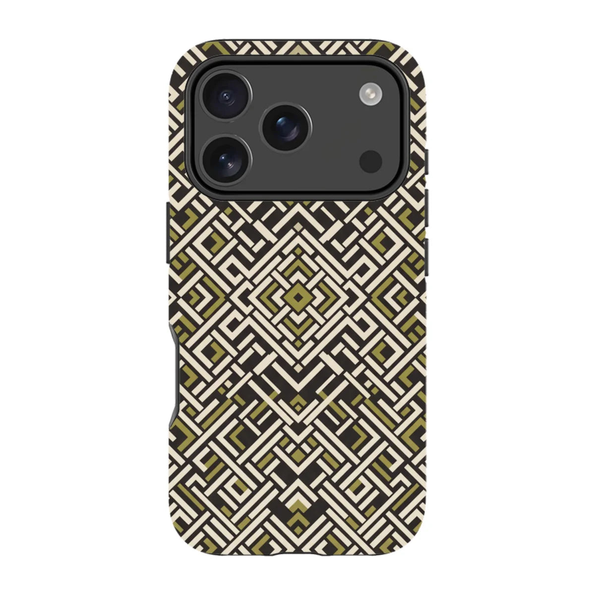 Bone Kuba — iPhone 18 Pro MagSafe Tough Case — Finnaij