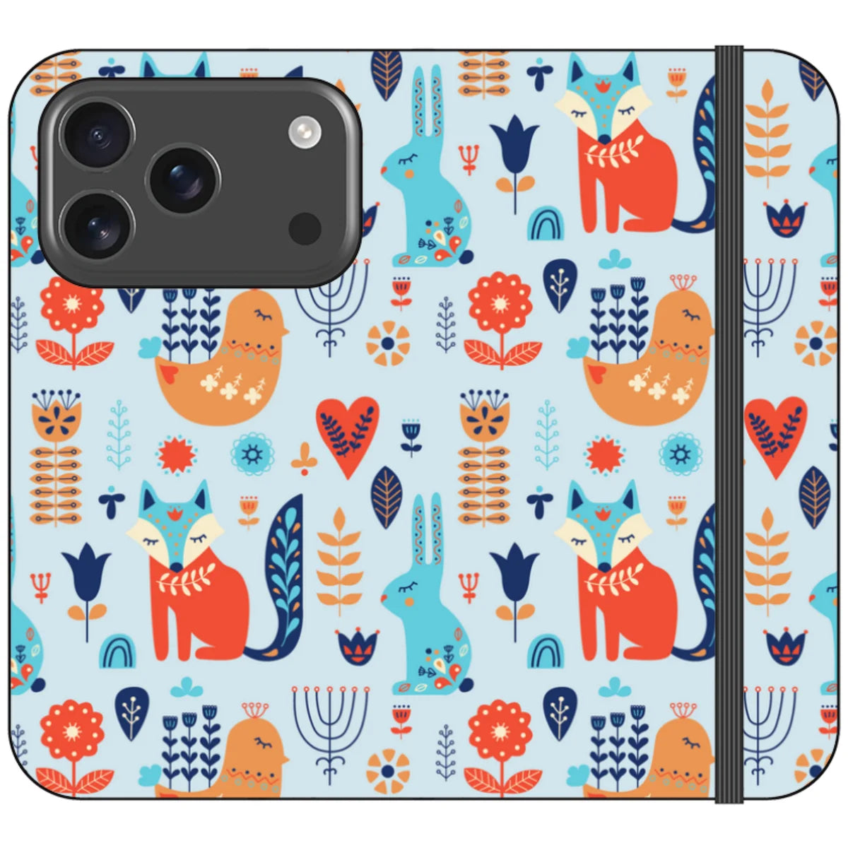 Nordic Ornament — iPhone 18 Pro Wallet Case — Finnaij