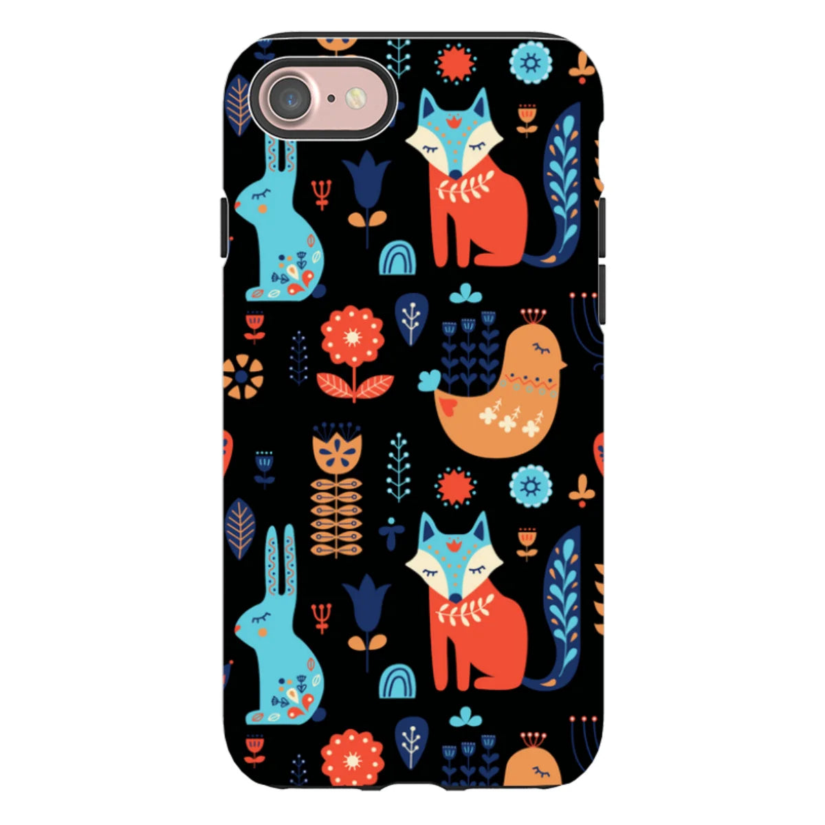 Nordic Ornament Black — iPhone 8 Tough Case — Finnaij
