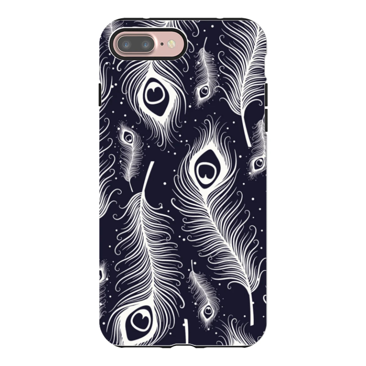 Feathers in Bloom — iPhone 8 Plus Tough Case — Finnaij