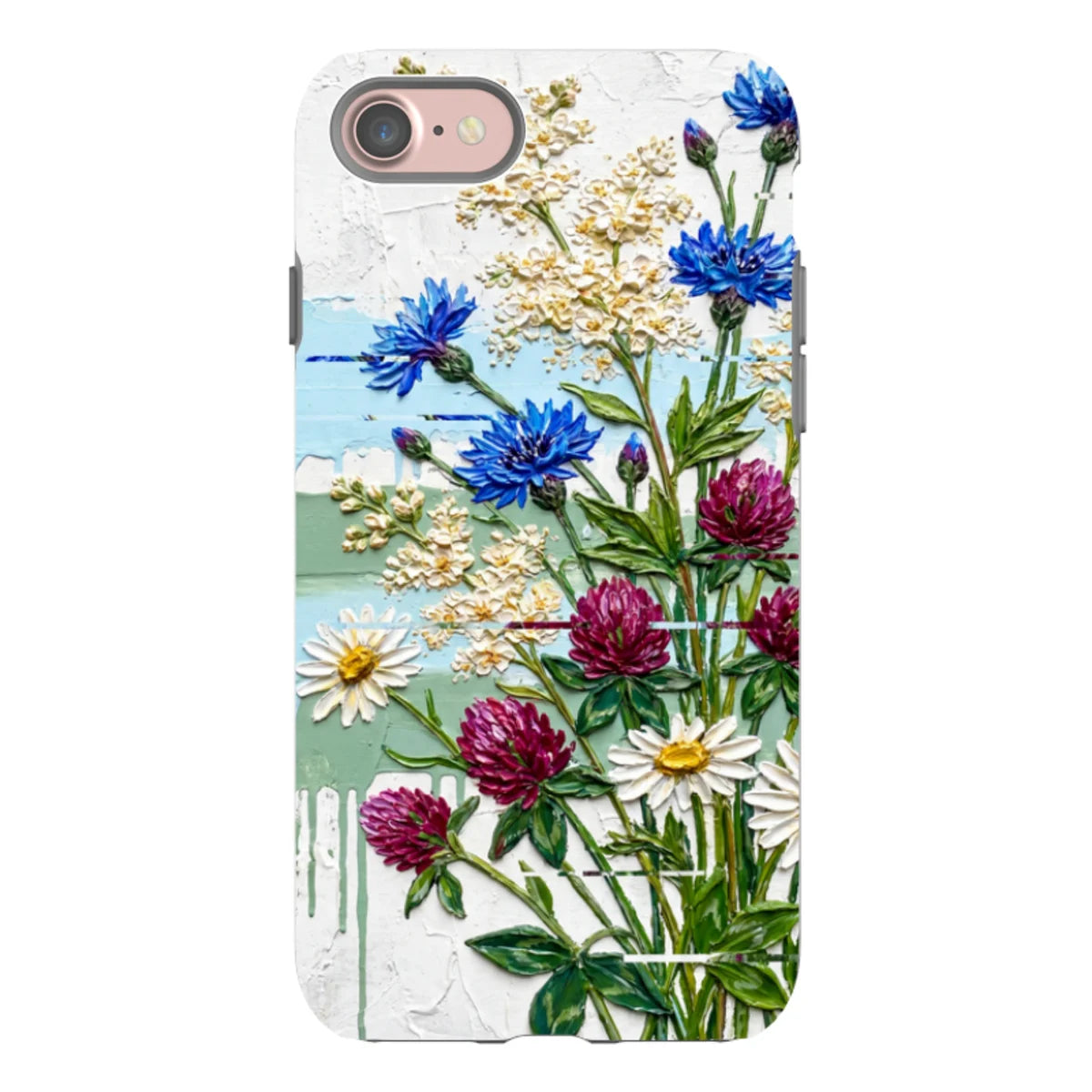 Nordic Wildflowers by Frida Lövström — iPhone SE2 Tough Case In Gloss Tough Case — Finnaij