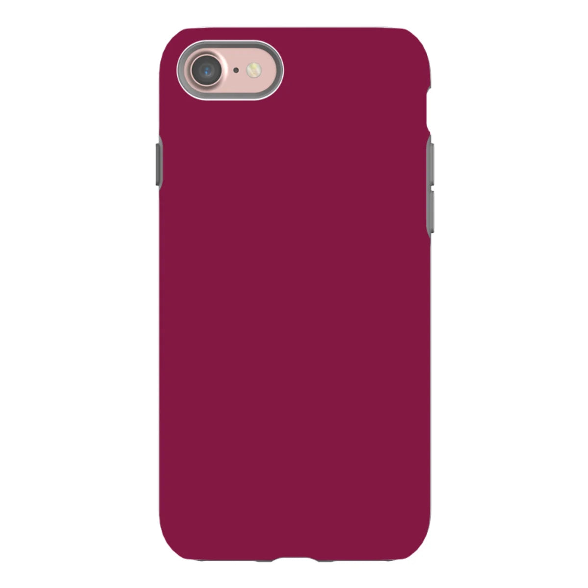 Simple Range Burgundy Orchid — iPhone SE2 (2020) Tough Case — Finnaij