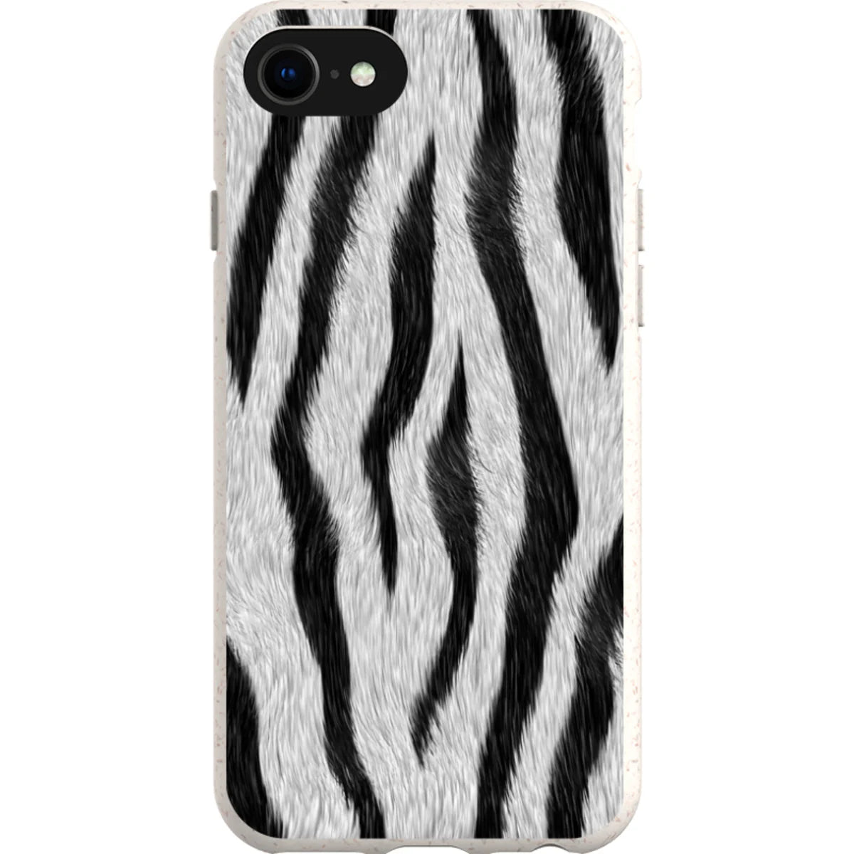 Zebra Groove — iPhone SE3 iPhone Bio-degradable Case — Finnaij