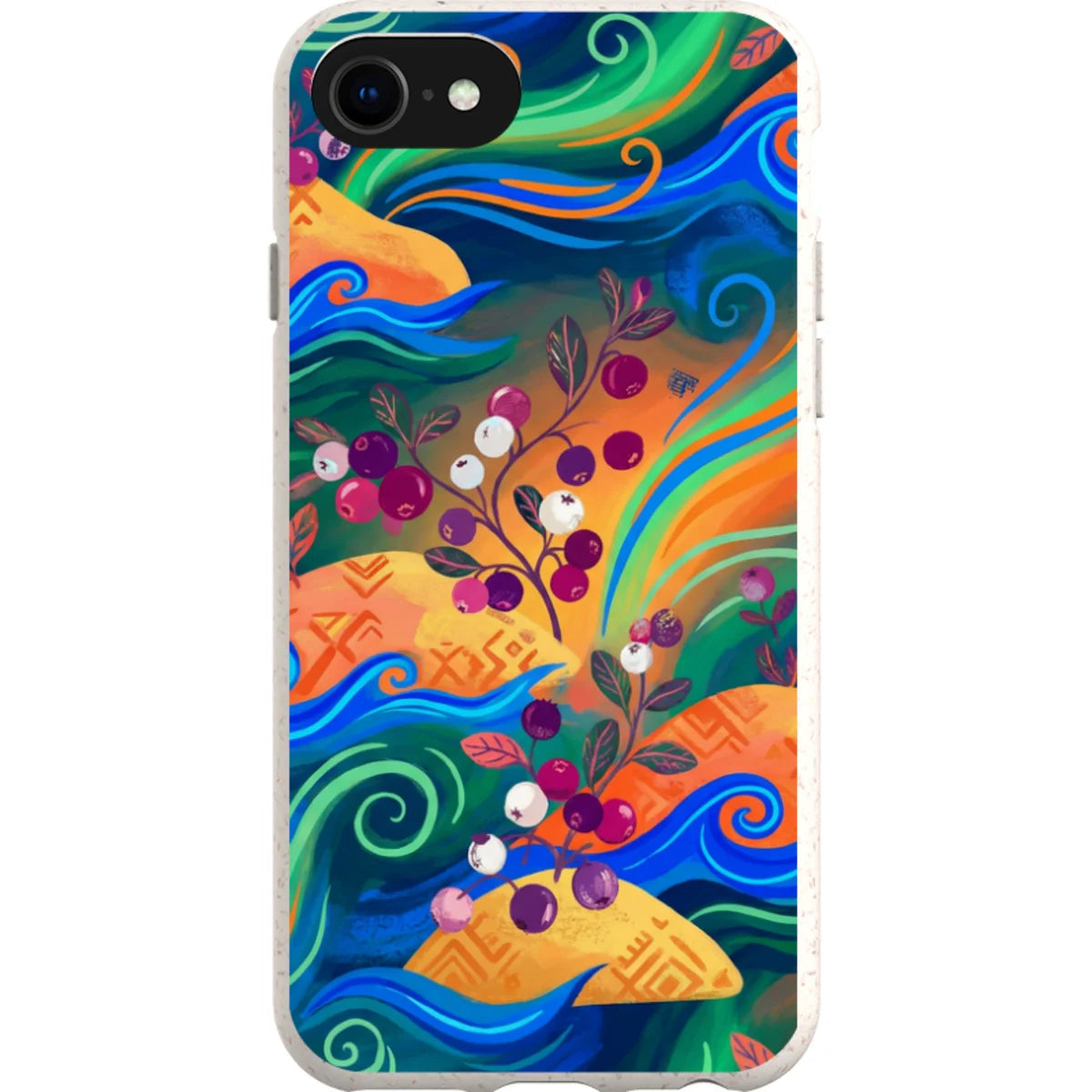 Archipelago Harvest by Aino Kallio — iPhone SE3 iPhone Bio-degradable Case — Finnaij