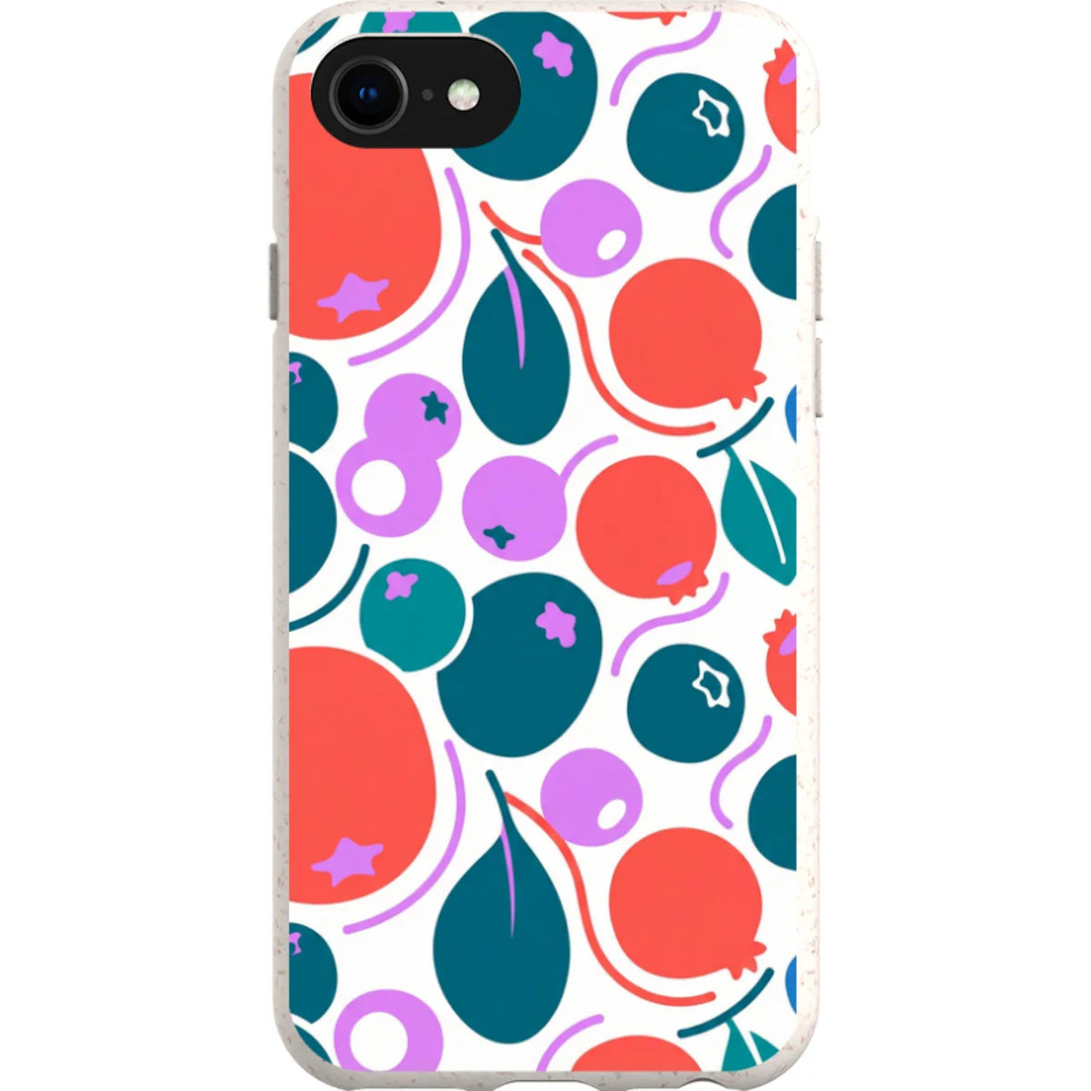 Berry Icon Remix by Salla Niemi — iPhone SE3 iPhone Bio-degradable Case — Finnaij