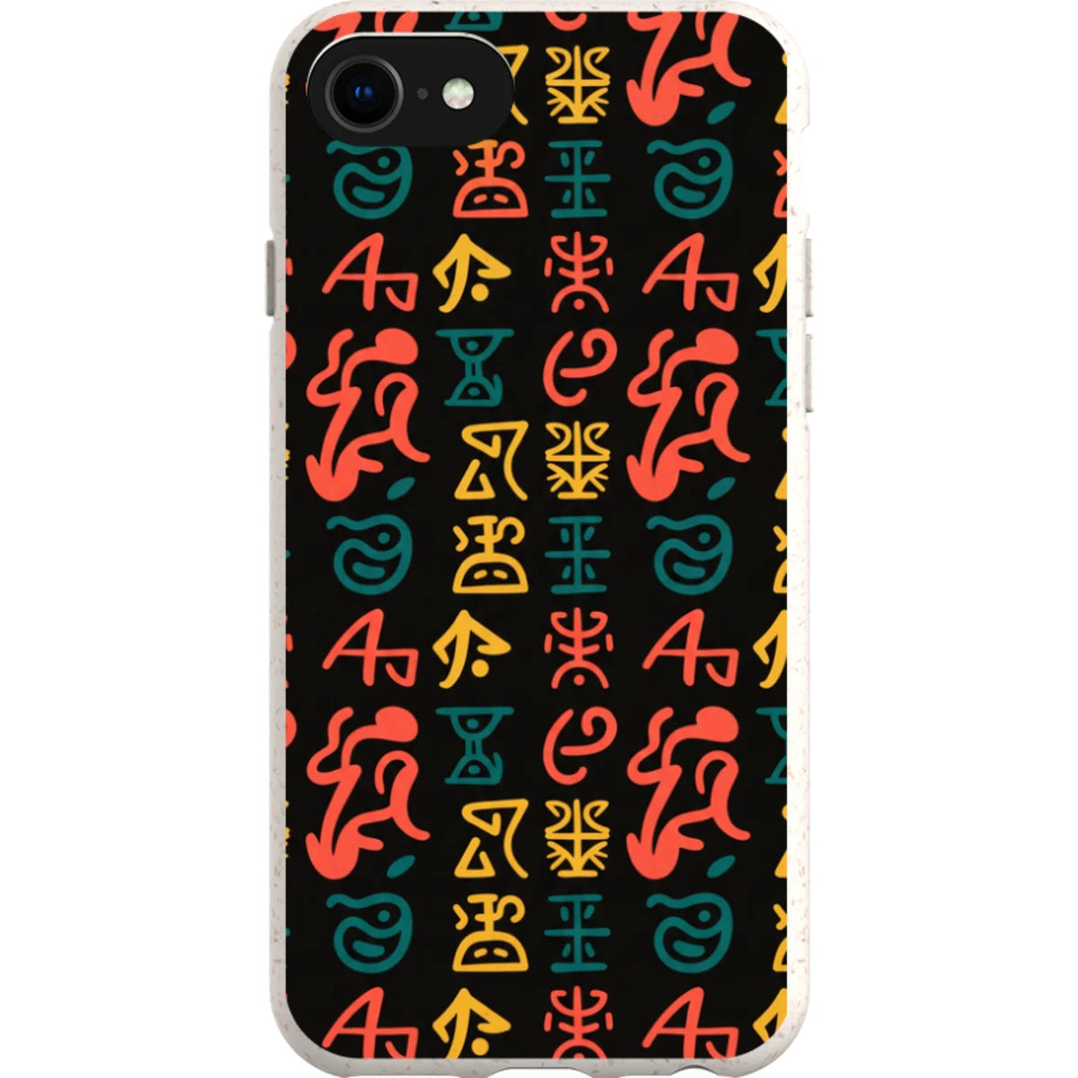 Nsibidi Pulse by Ada Okoye — iPhone Bio-degradable Case — Finnaij