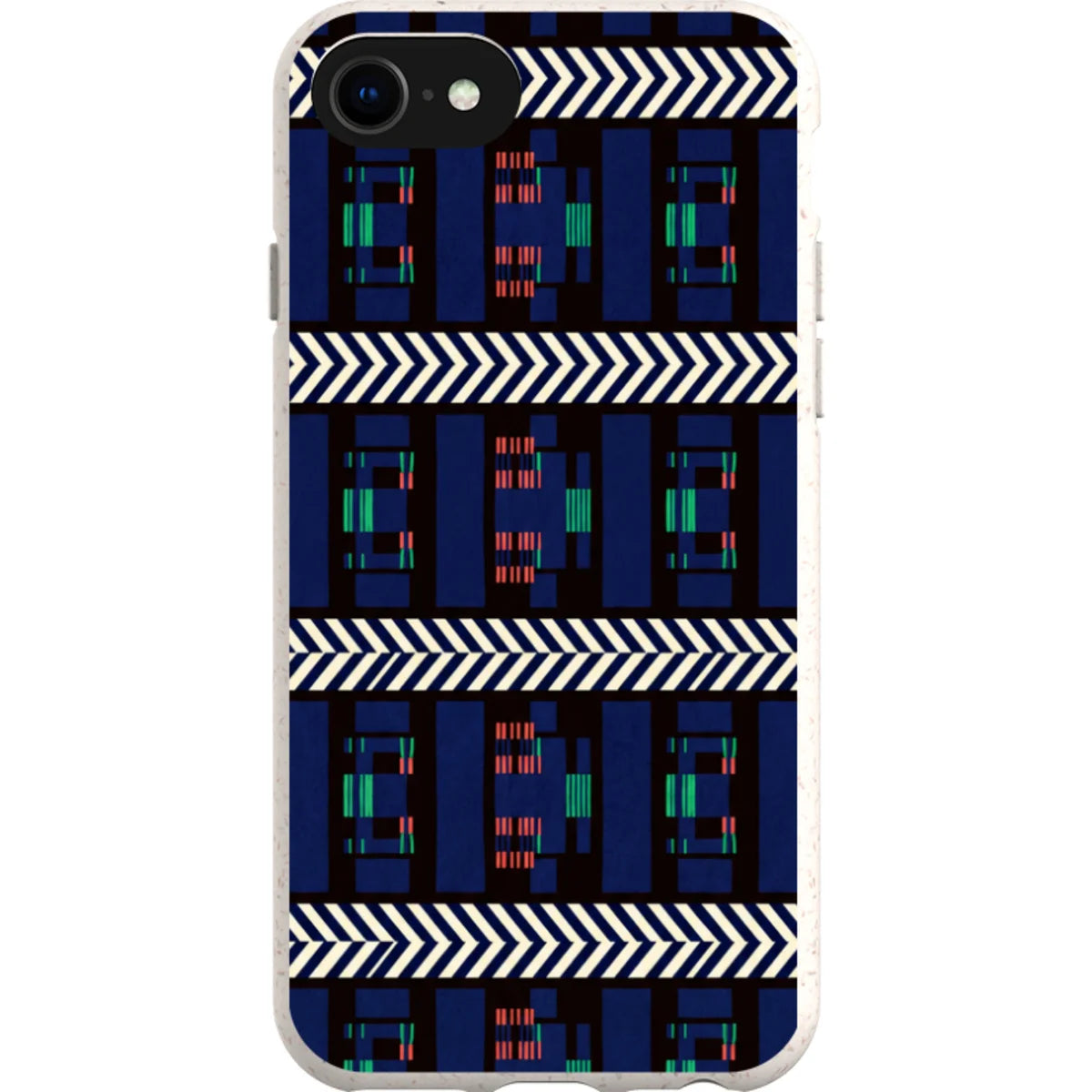 Midnight Aso-Oke by Ada Okoye — iPhone SE3 iPhone Bio-degradable Case — Finnaij