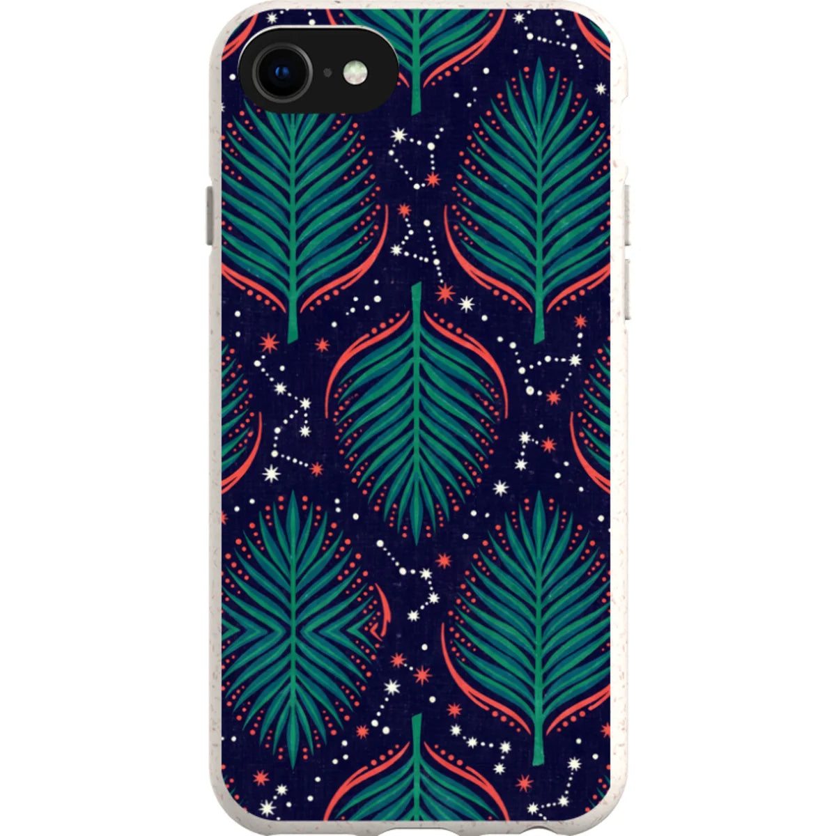 Palm Frond Constellations by Ada Okoye — iPhone SE3 iPhone Bio-degradable Case — Finnaij