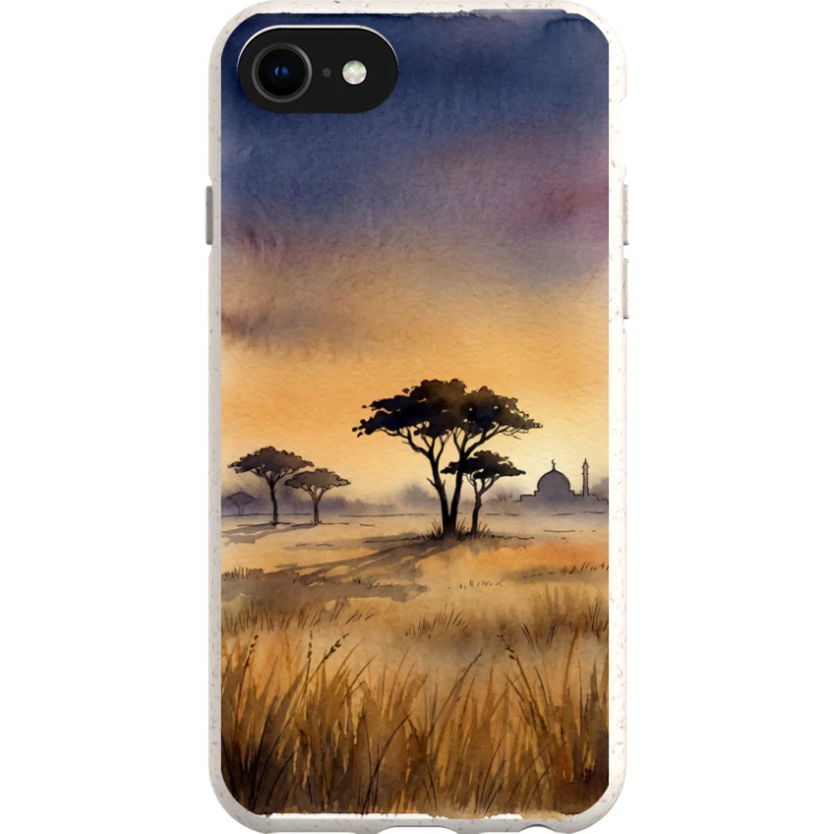 Savannah Haze by Tobi Akinyemi — iPhone SE3 iPhone Bio-degradable Case — Finnaij