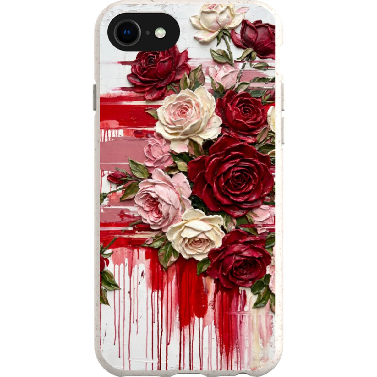 Roses by Frida Lövström — iPhone SE3 iPhone Bio-degradable Case — Finnaij