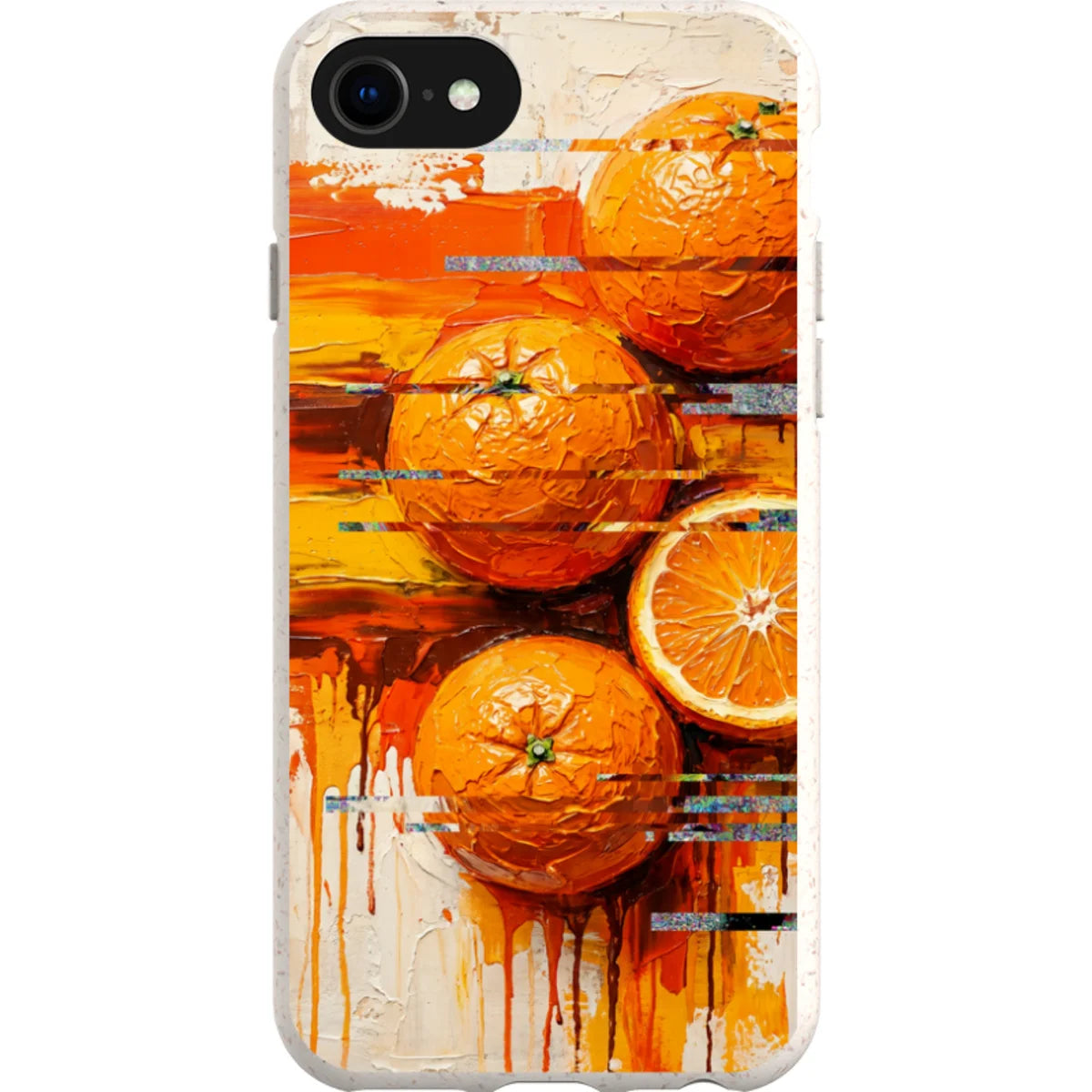 Oranges and Citrus Still Life by Frida Lövström — iPhone SE3 iPhone Bio-degradable Case — Finnaij