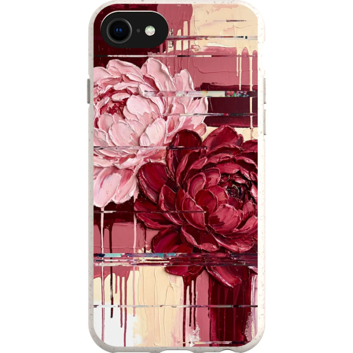 Peonies by Frida Lövström — iPhone SE3 iPhone Bio-degradable Case — Finnaij