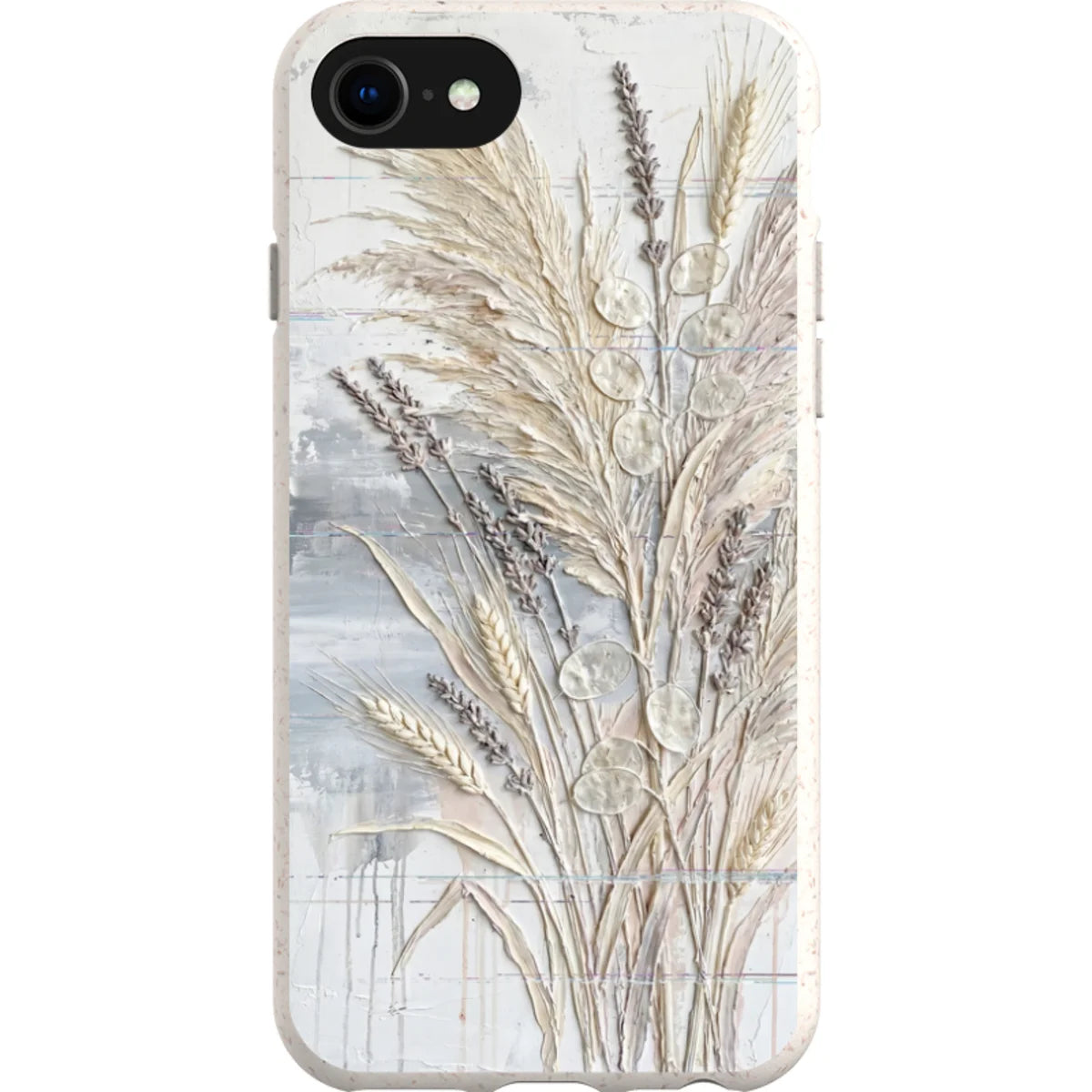 Dried Flowers and Grasses by Frida Lövström — iPhone SE3 iPhone Bio-degradable Case — Finnaij