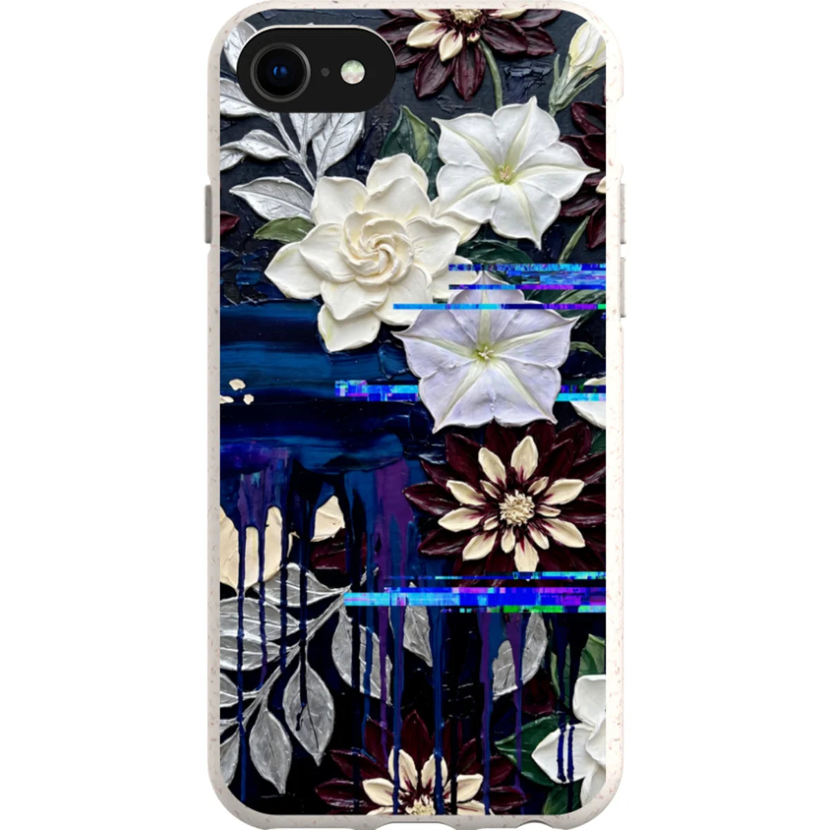 Midnight Garden by Frida Lövström — iPhone SE3 iPhone Bio-degradable Case — Finnaij