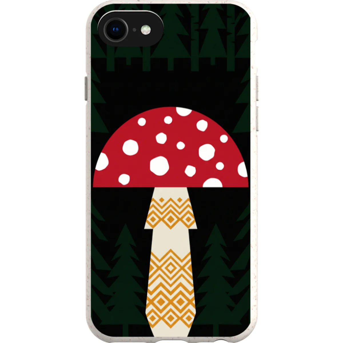 Fly Agaric — iPhone SE3 Bio-degradable Case — Finnaij