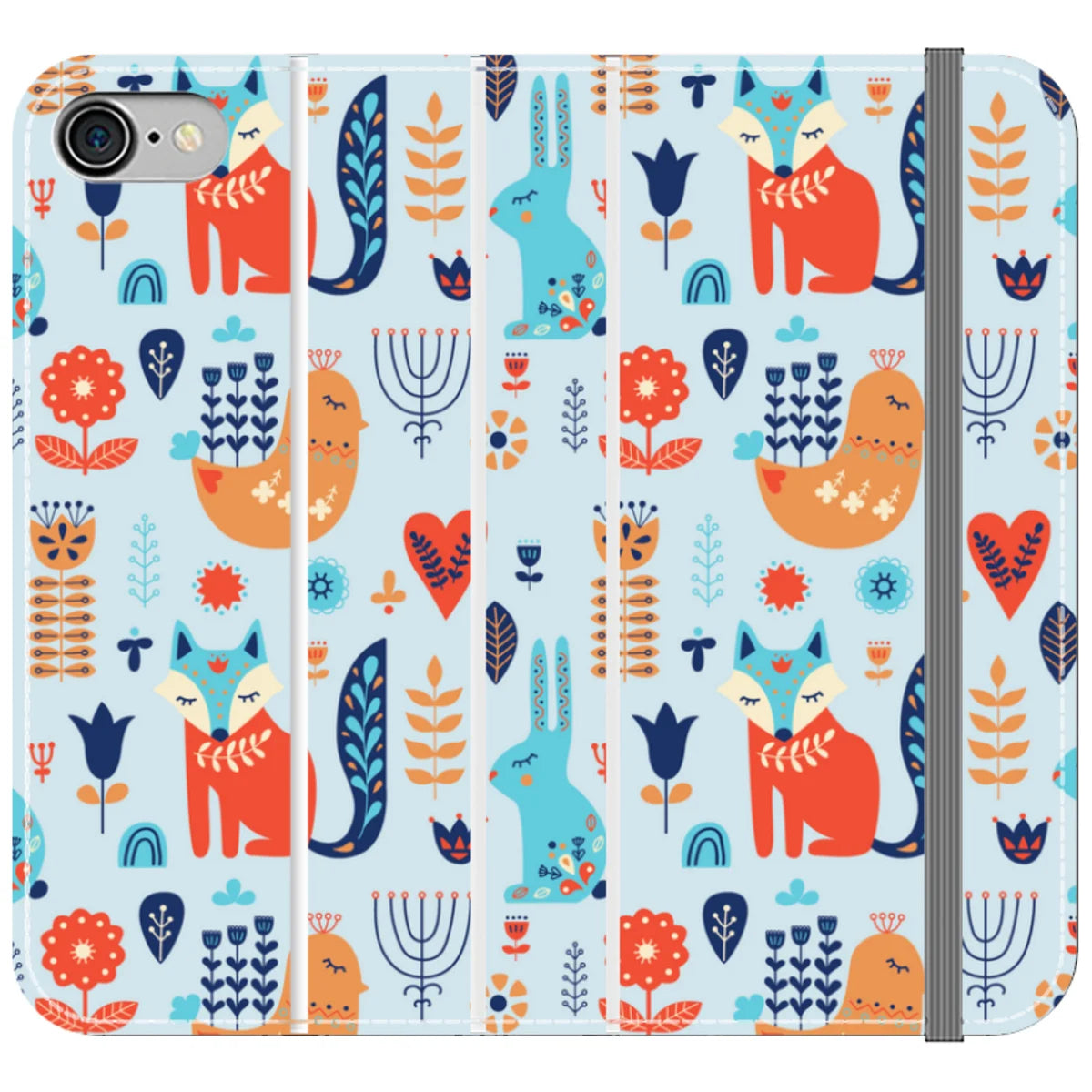 Nordic Ornament — iPhone SE3 (2022) Wallet Case — Finnaij
