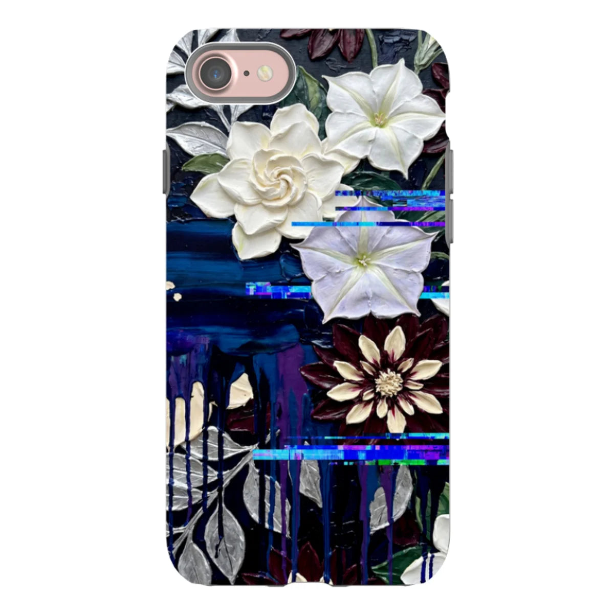 Midnight Garden by Frida Lövström — iPhone SE3 Tough Case In Gloss Tough Case — Finnaij